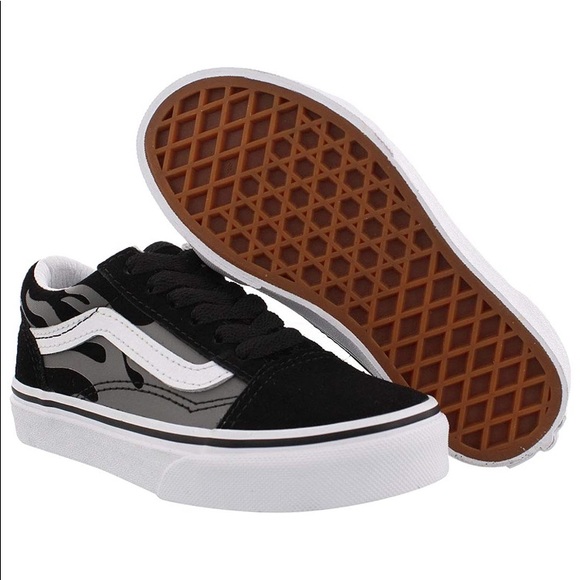 💫SOLD💫NWT Boys Gray/Black Vans - Picture 4 of 6